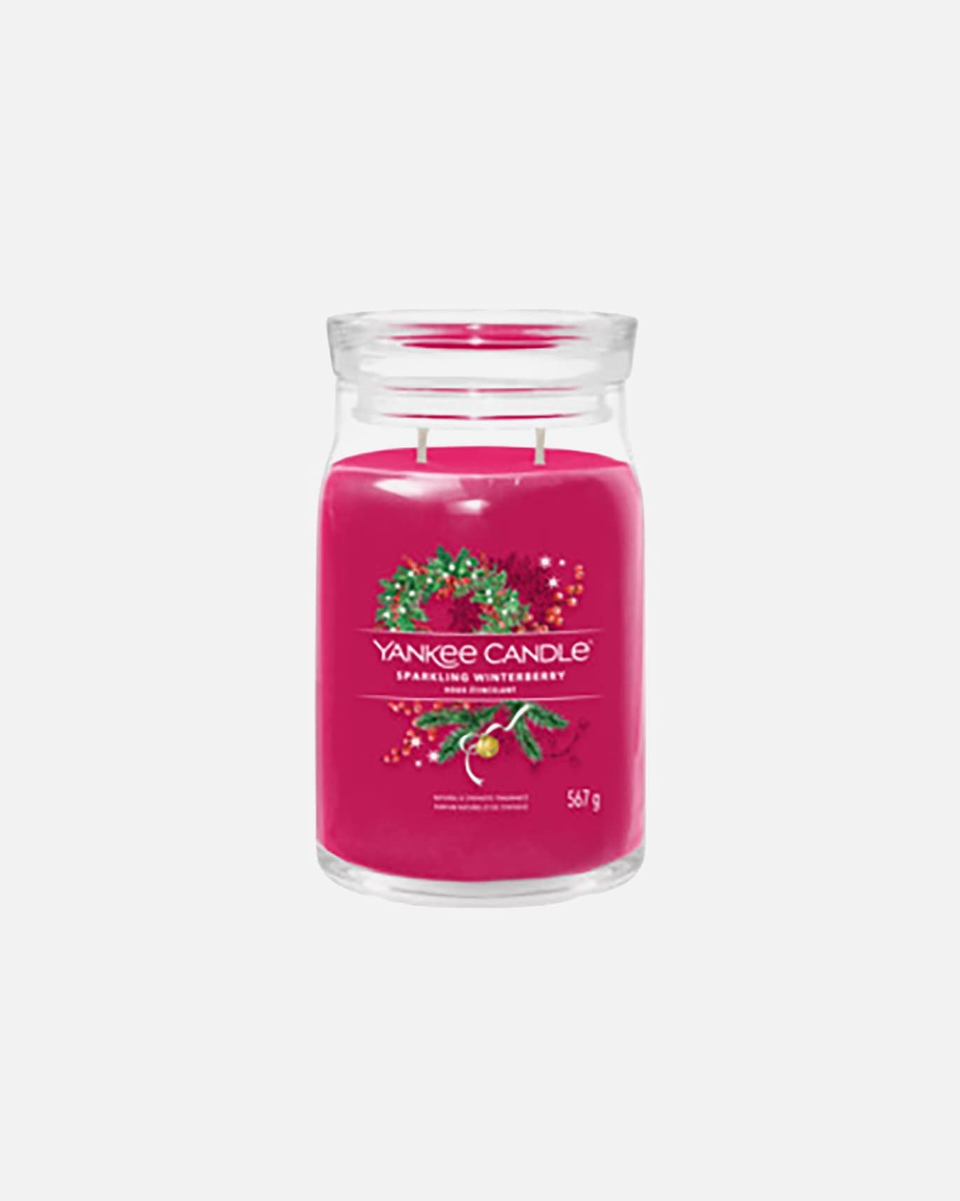 YANKEE CANDLE Grande Jarre Signature Houx étincelant