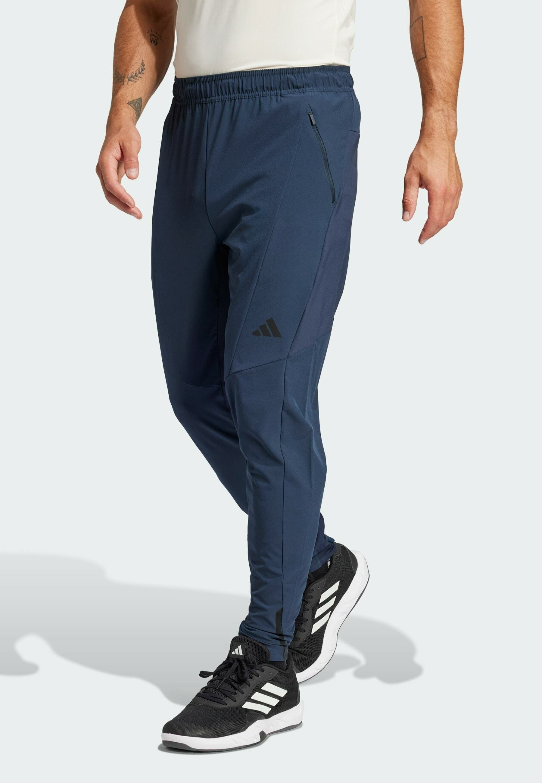 adidas Performance CONÇU POUR LES MODES HYBRIDES - Bas de survêtement - encre aurore