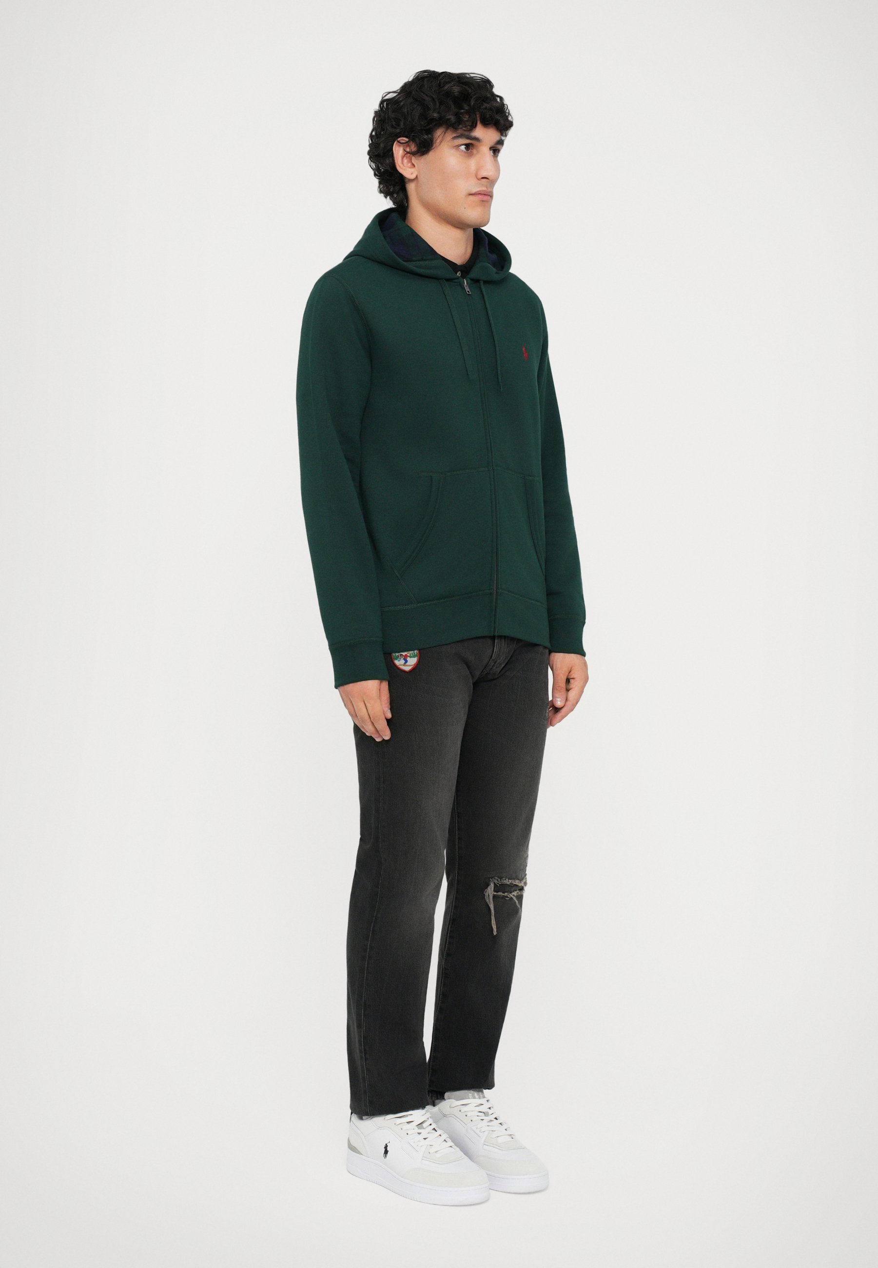 Polo Ralph Lauren sweatshirt met lange mouwen en ritssluiting - mosagaat