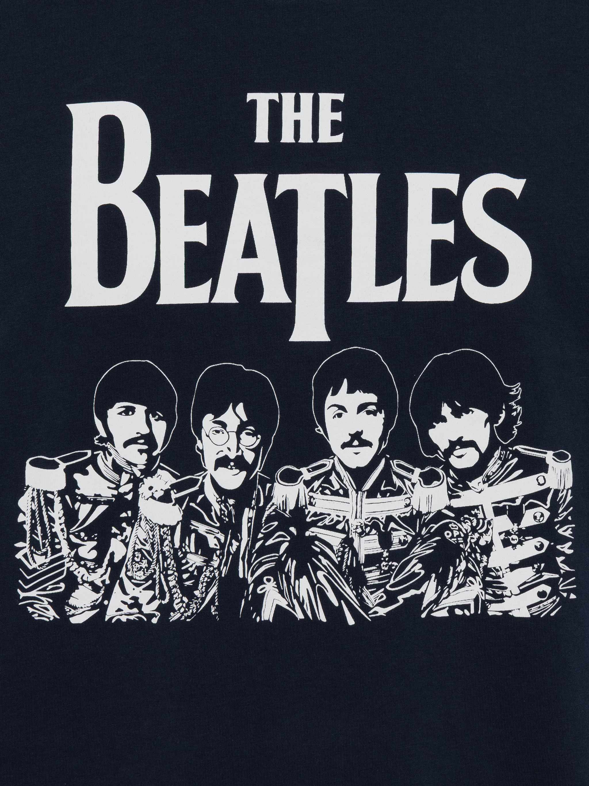 T-shirt voor mannen van katoen met print van de Beatles | THE BEATLES SPECIAL