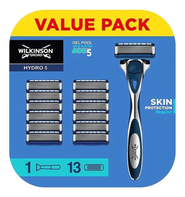Wilkinson Hydro 5 Value Pack Maszynka do golenia + 13 szt. wkładów