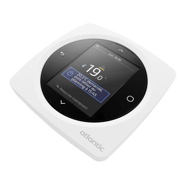 Termostato eléctrico - ATLANTIC - Programable - Conectado