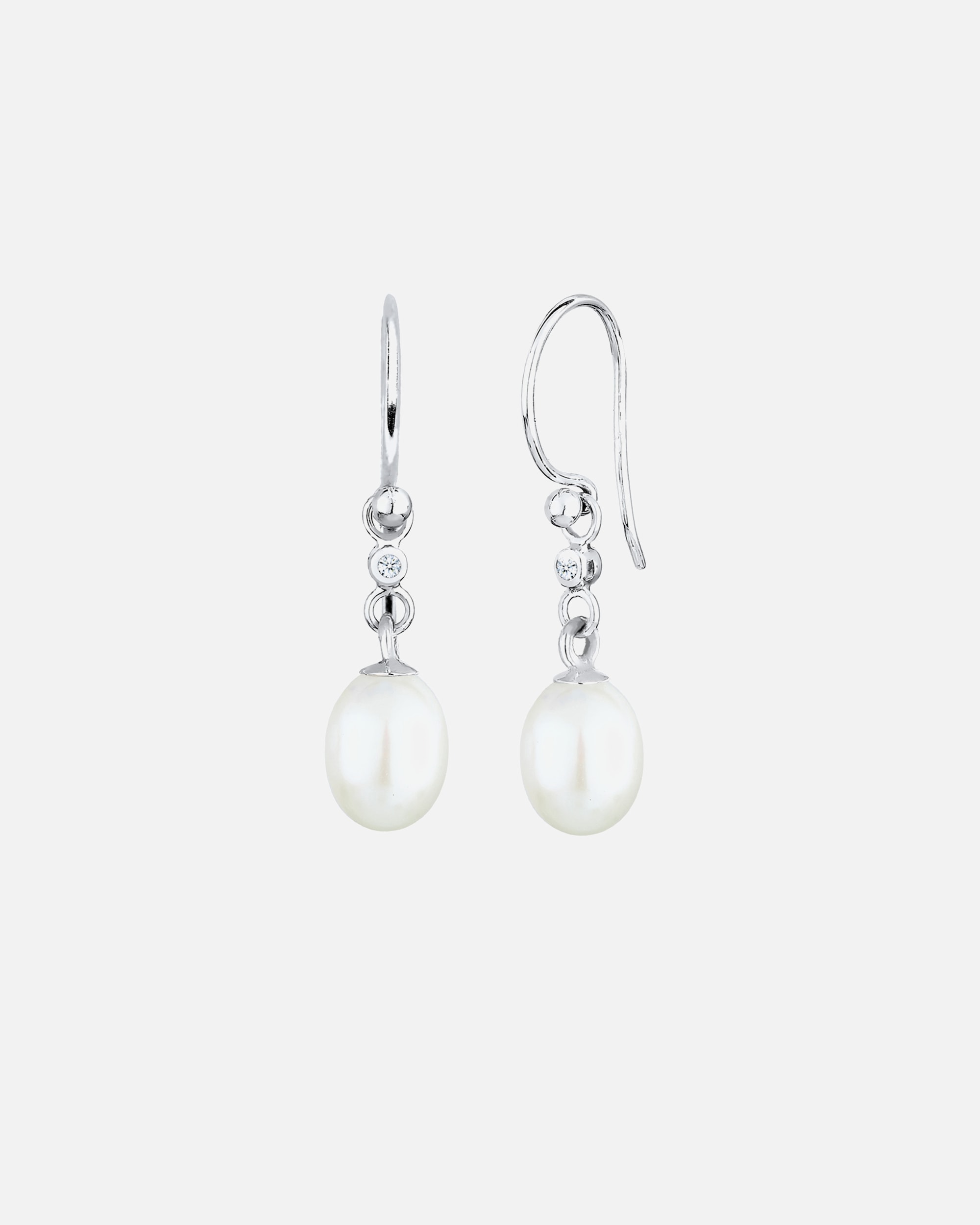 Elli DIAMONDS avec Perles de Culture d'Eau Douce et Diamant