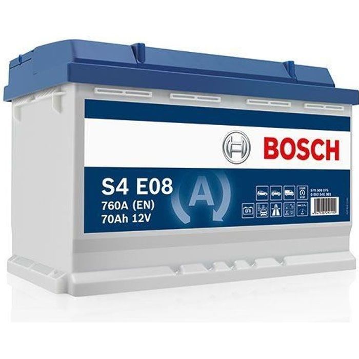 Batería para coche BOSCH EFB S4E08 70Ah/760A