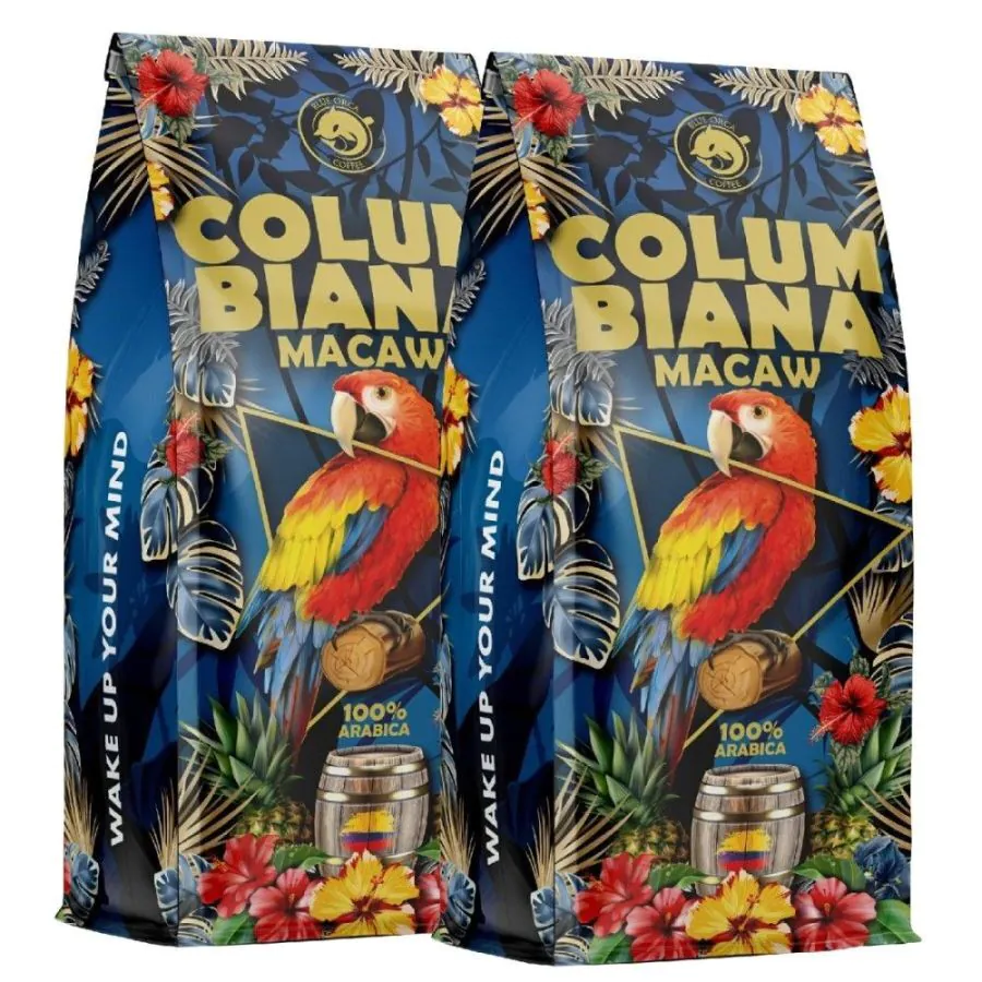 Blue Orca Coffee Zestaw (Columbiana Macaw 2 x 1 kg)