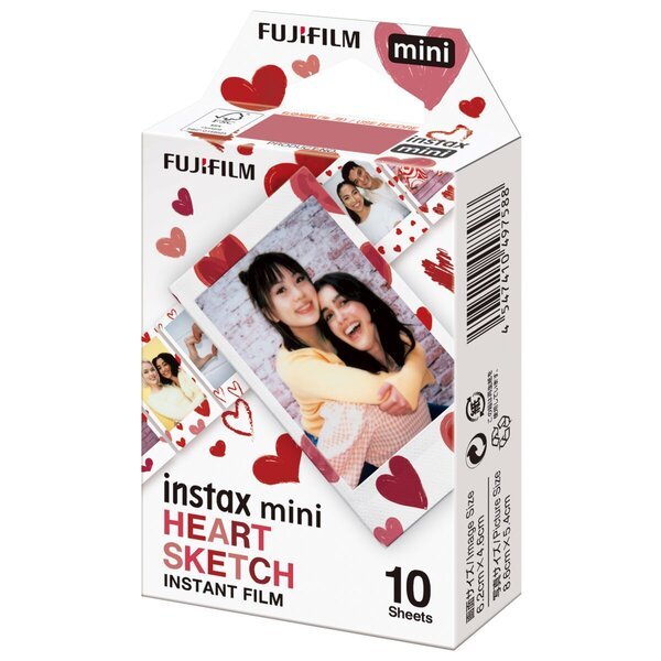 Fujifilm Instax sirds skice<br>86 mm x 54 mm