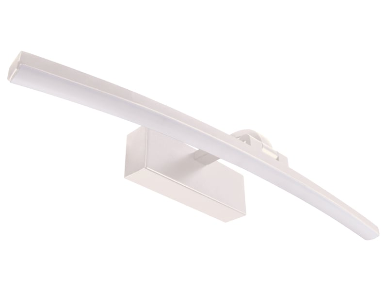 Kinkiet łazienkowy Mamba LED aluminiowy biały