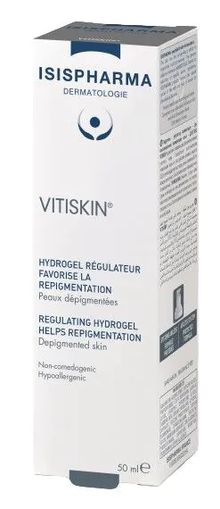 Isispharma Vitiskin - Hydrożel likwidujący odbarwienia skóry (bielactwo) 50ml