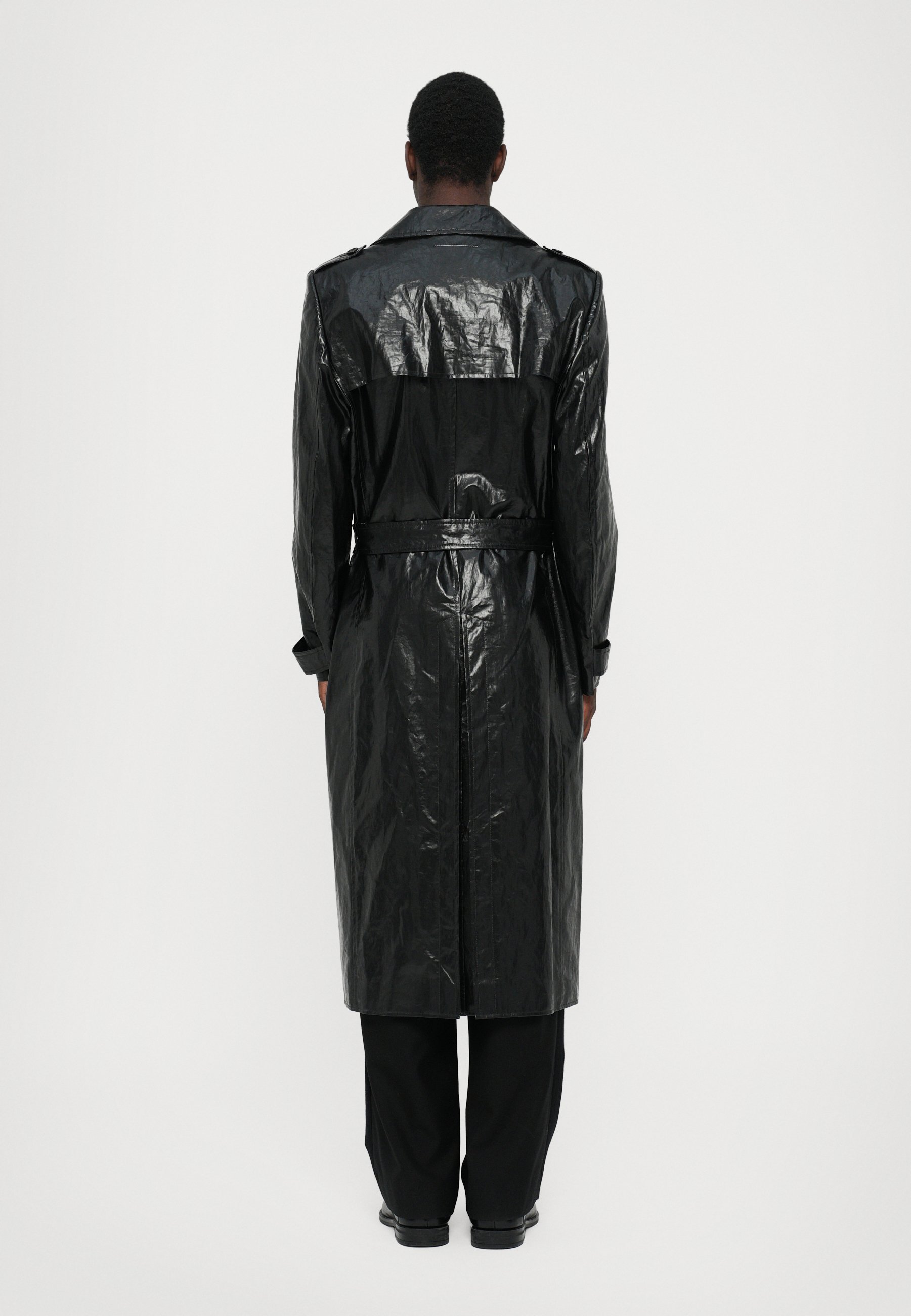 MM6 Maison Margiela Trenchcoat - musta