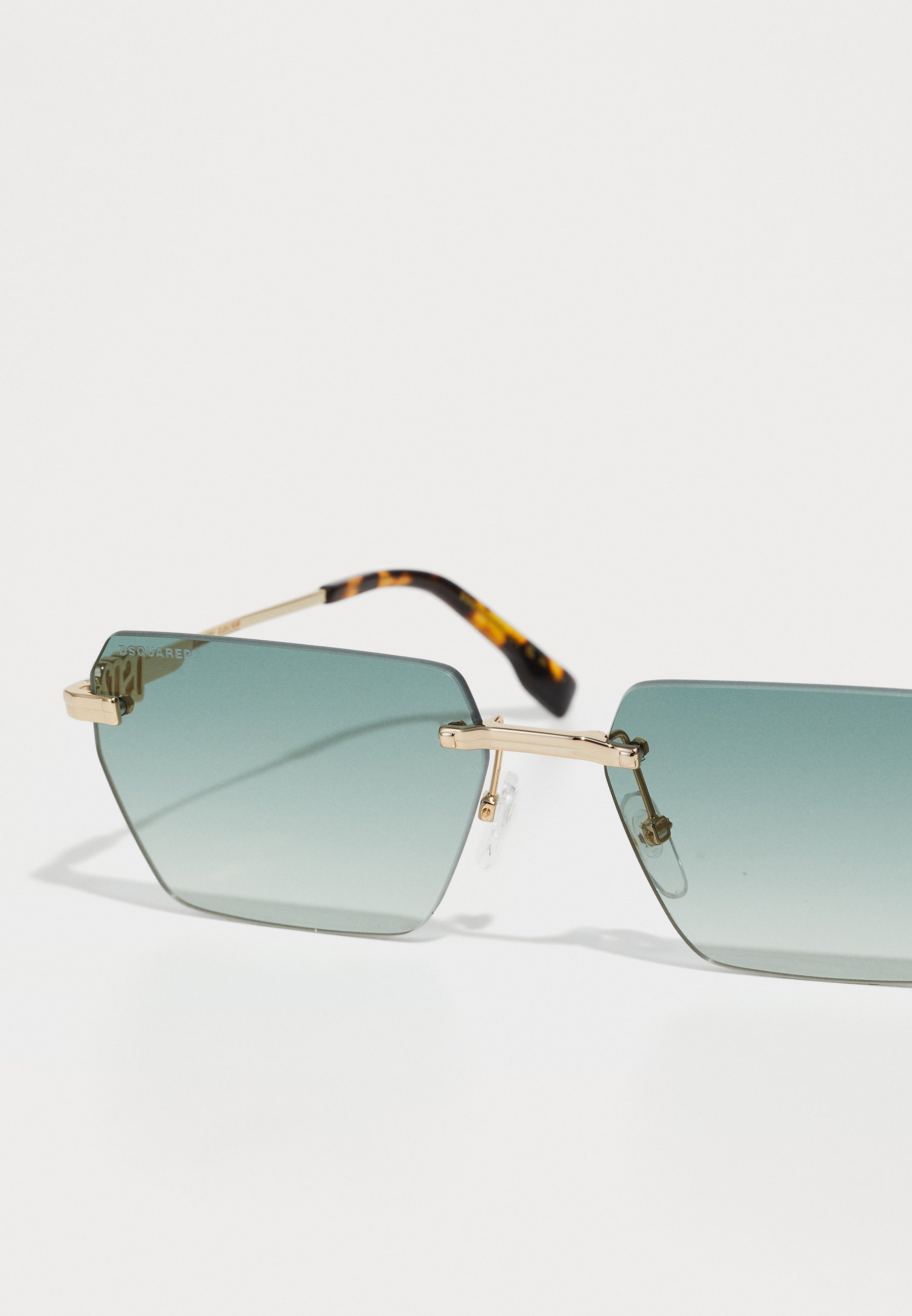 Dsquared2 UNISEX - Zonnebril - goudkleurig/groen