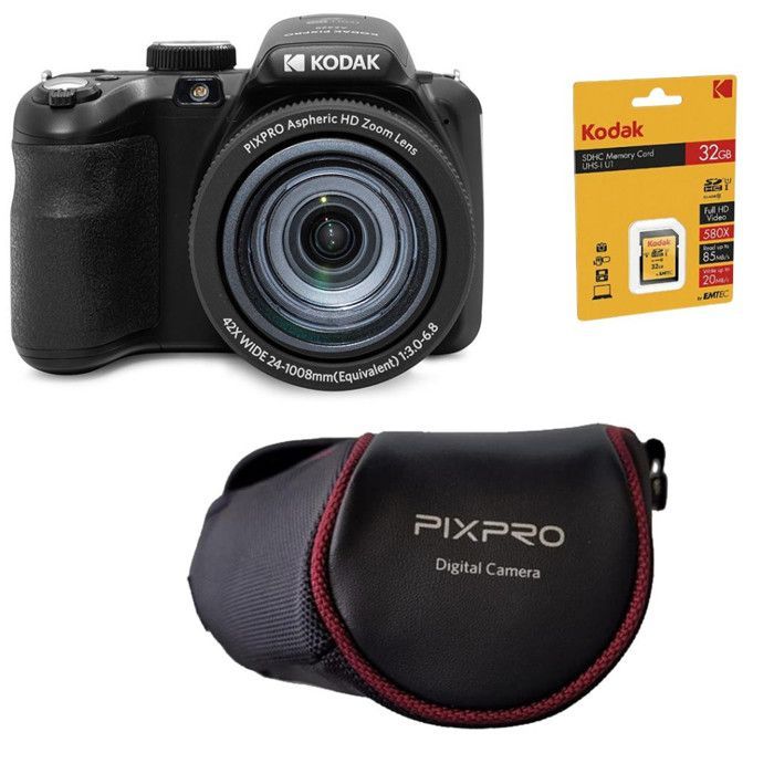 Appareil photo bridge Kodak Pixpro AZ425 AZ 425 BK 8 42x
