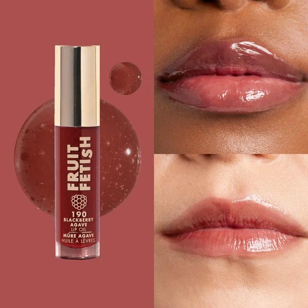 Aceite labial Fruit Fetish 190 Mora y agave