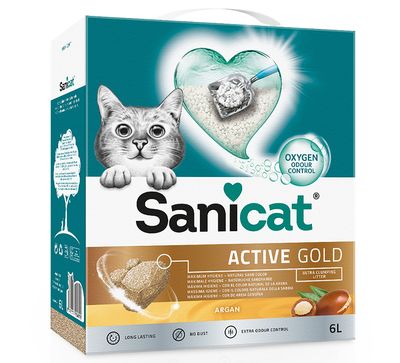Sanicat Active Gold Klumpstreu