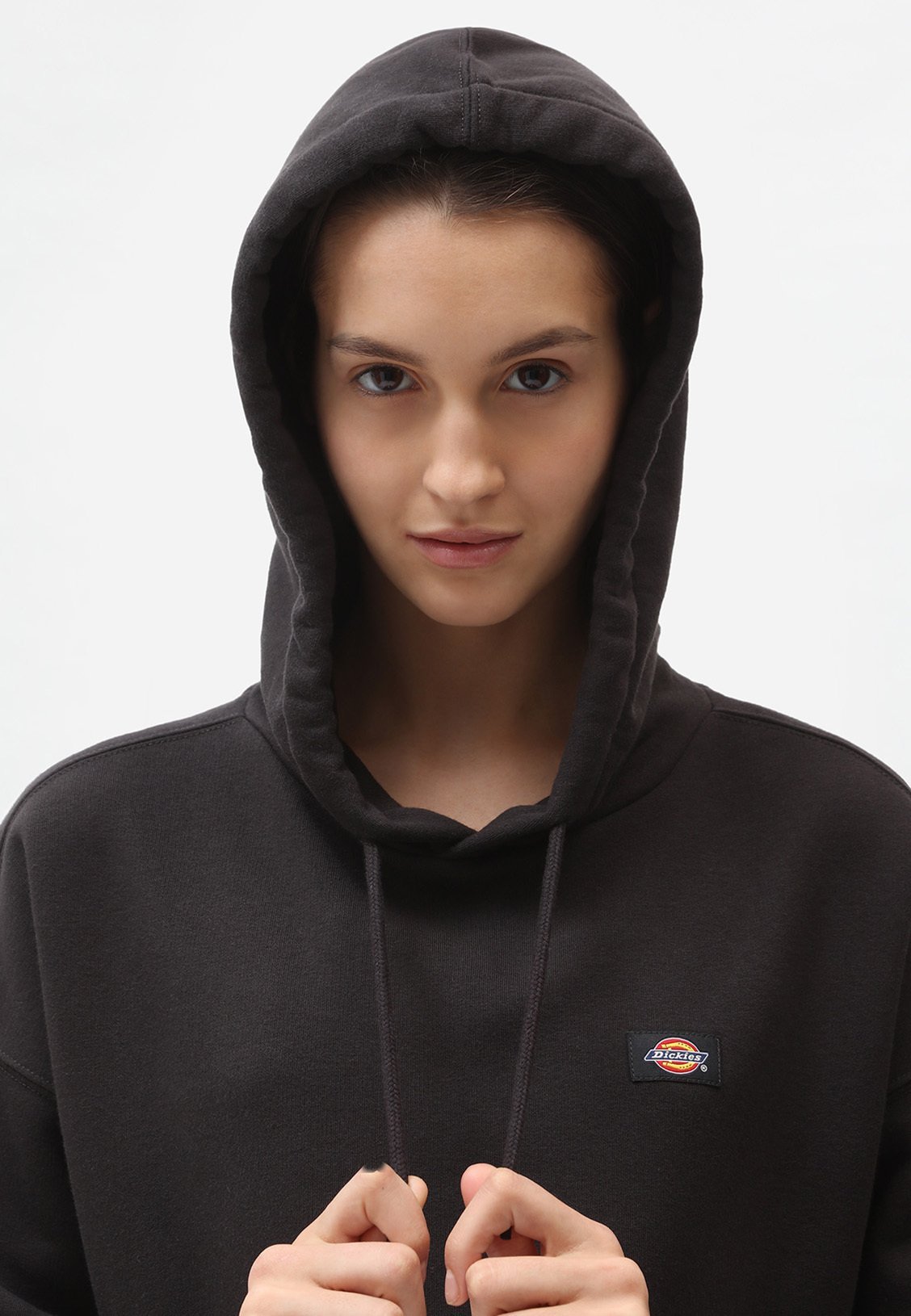 Dickies Oakport Cropped Hoodie - Hoodie - zwart