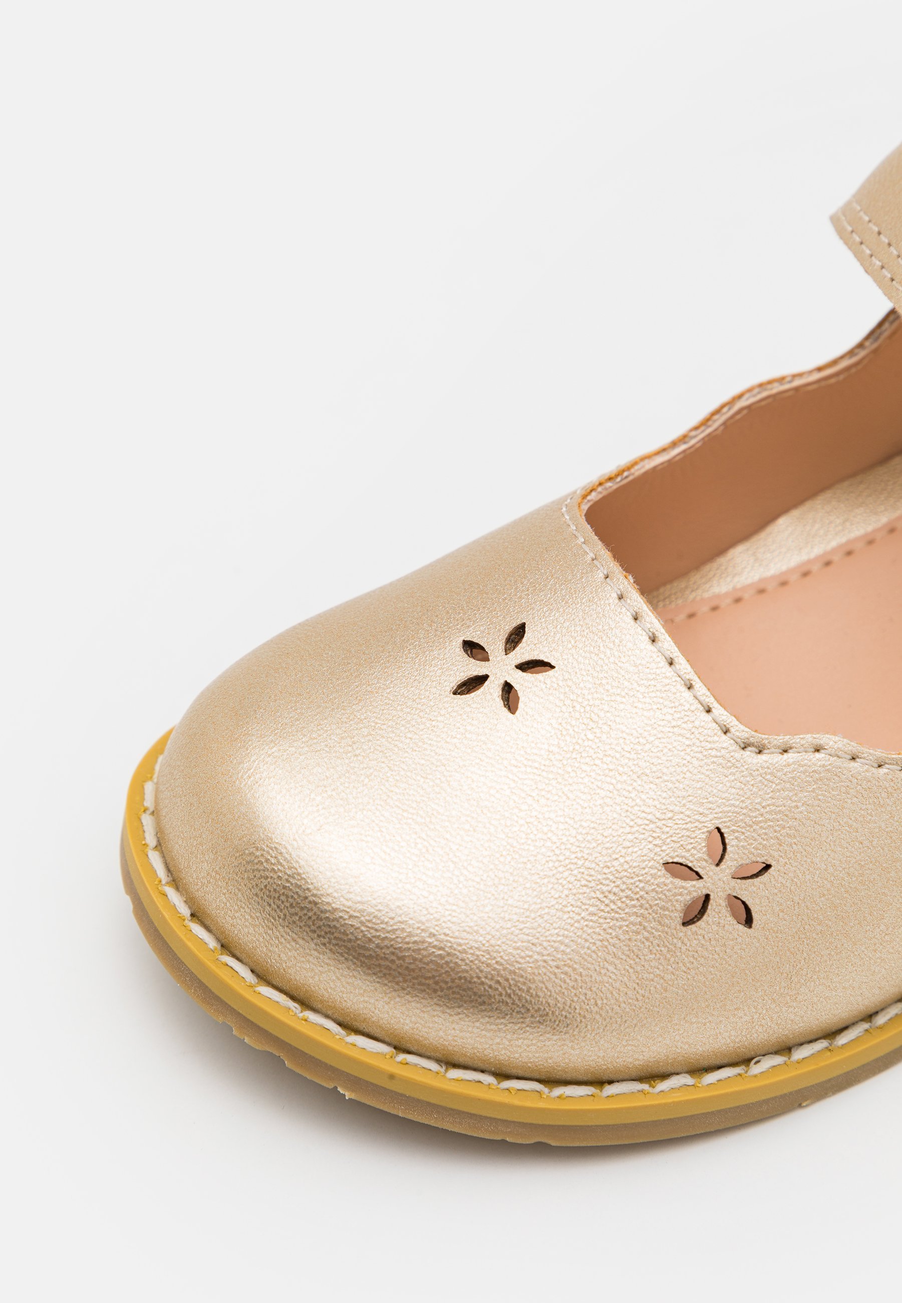 Ballerine Friboo con cinturino posteriore - oro