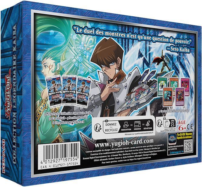 Caja recopilatoria - KONAMI - Yu-Gi-Oh! - La colección legendaria de Kaiba - Para mayores de 6 años - Edición francesa
