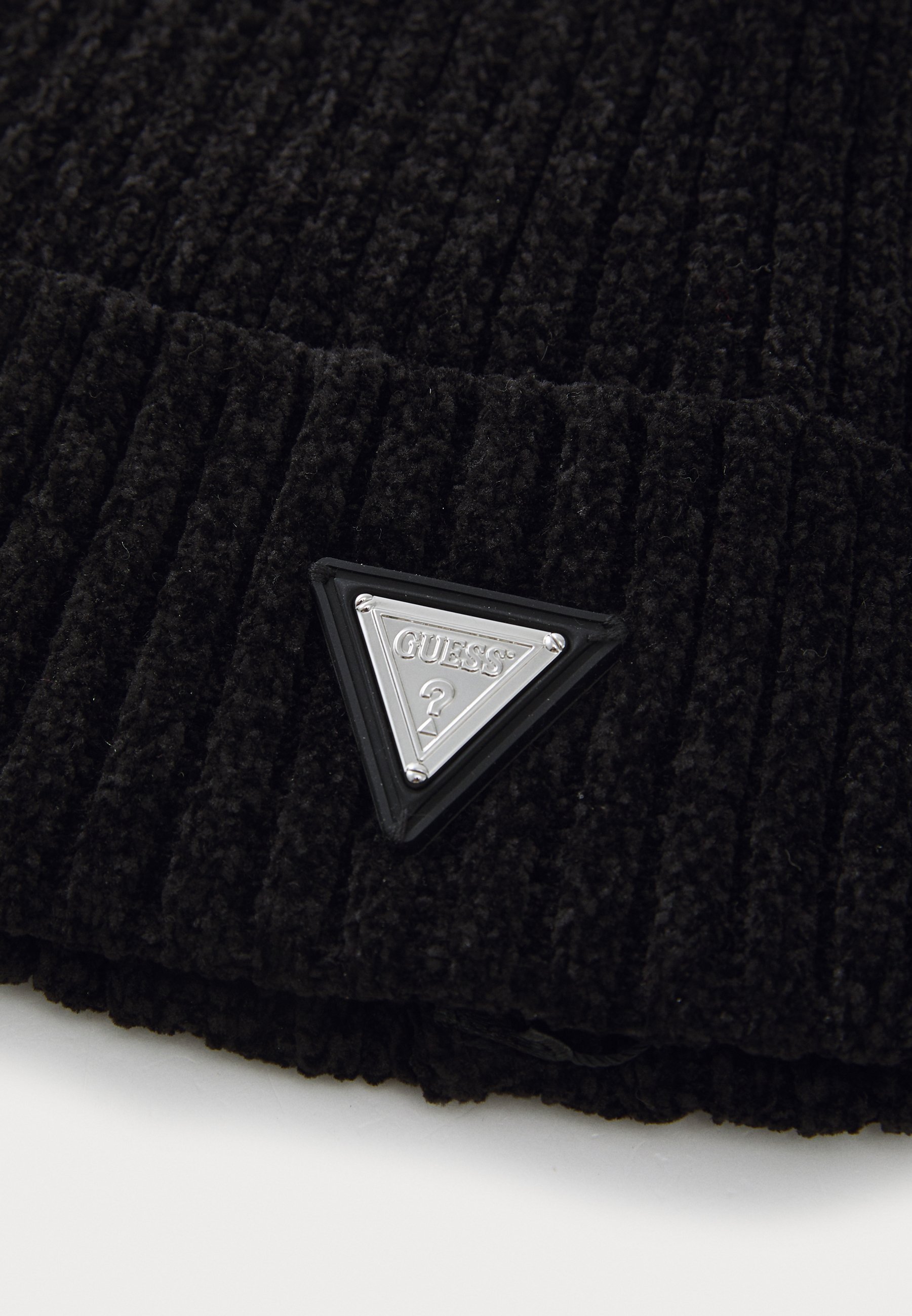 Bonnet Guess unisexe - Noir de jais