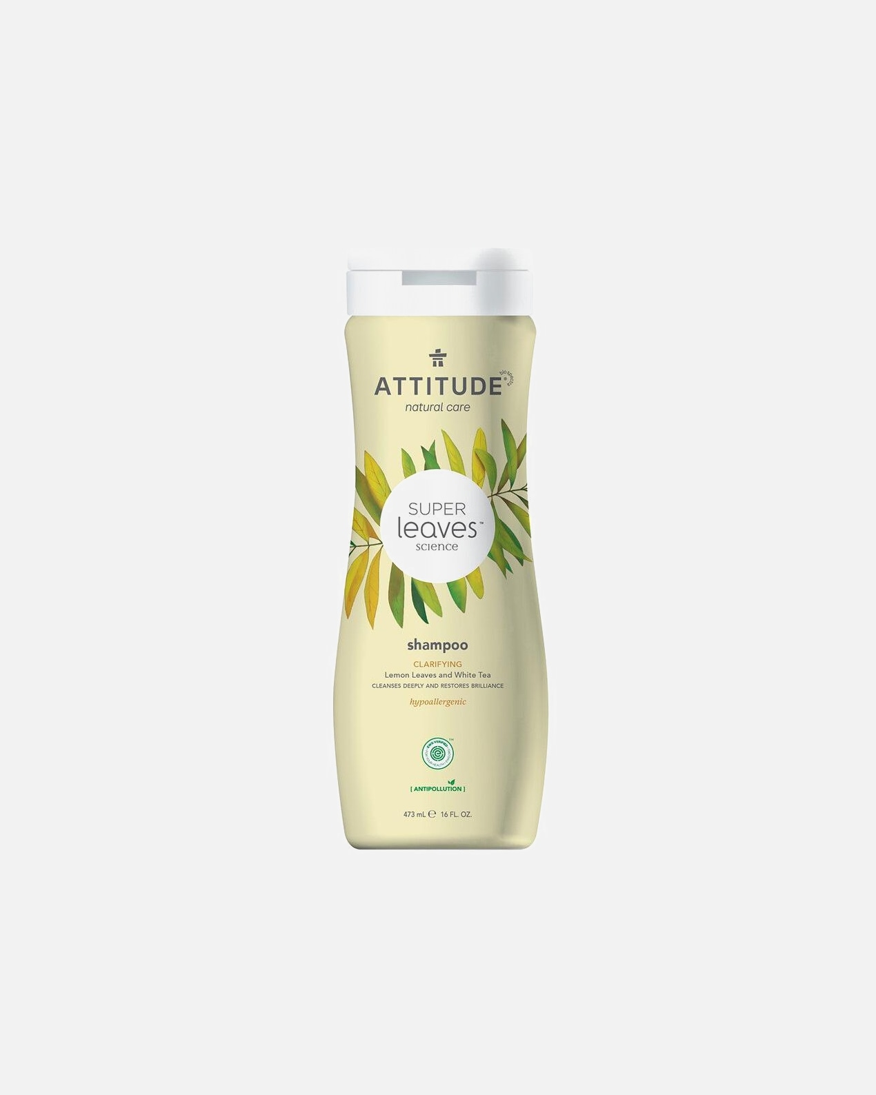 Shampoing clarifiant Attitude Super Leaves Science – 473 ml