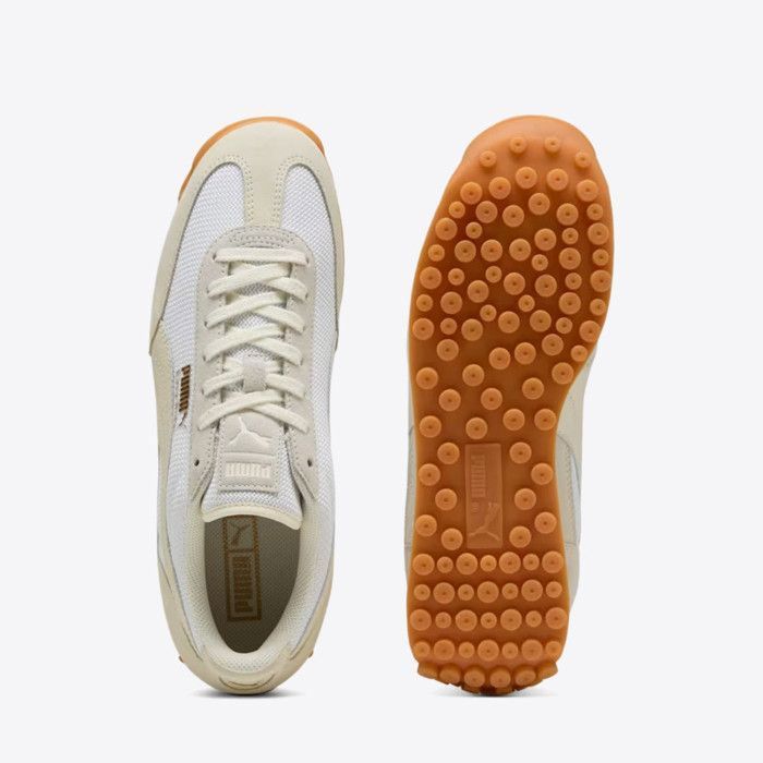 Baskets PUMA Easy Rider Elevated Unisex – Blanc / Ivoire Givré, Mixte