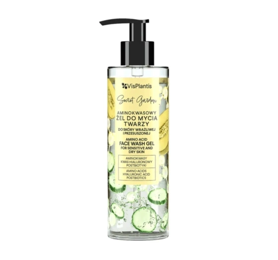 Vis Plantis Secret Garden aminokwasowy żel do mycia twarzy 200ml
