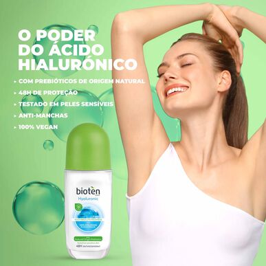 Déodorant roll-on à l'acide hyaluronique Bioten 50 ml