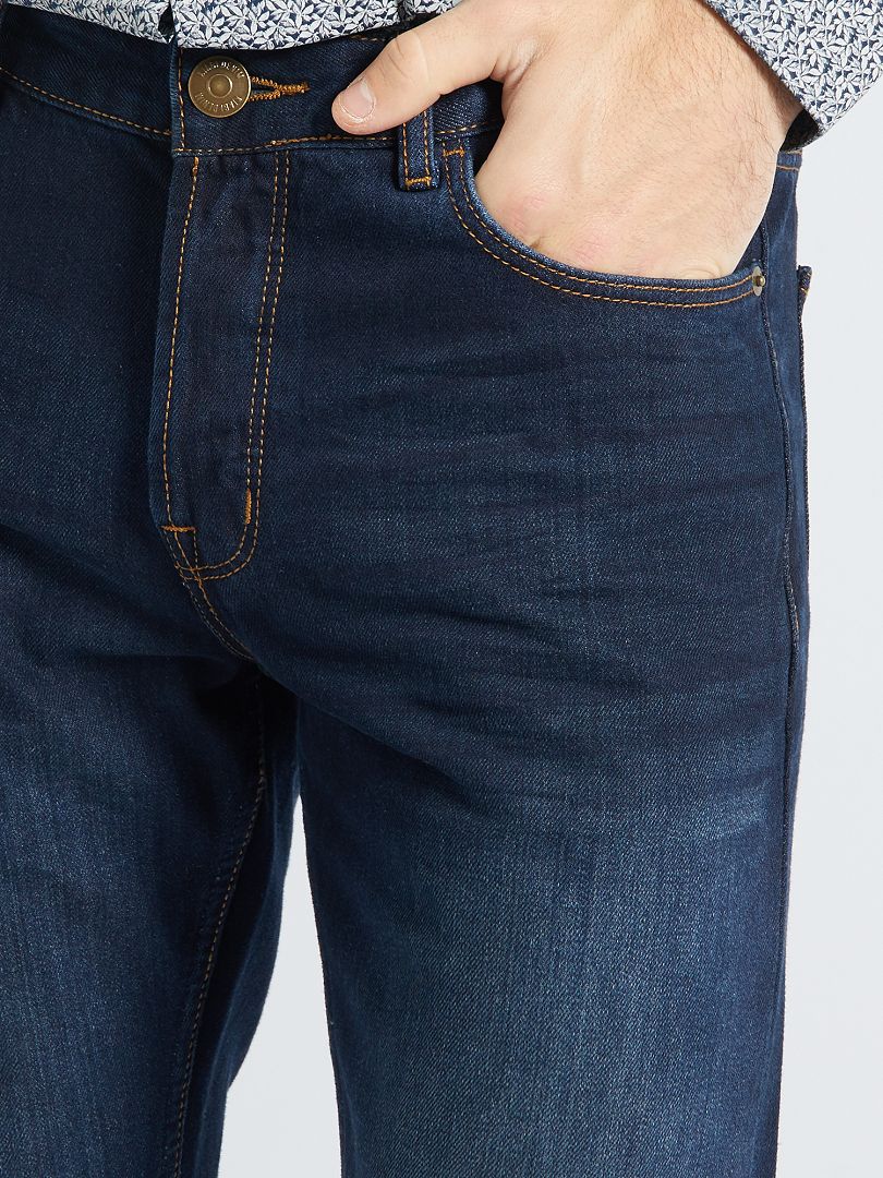 Pantalones vaqueros de corte regular - L32 - azul índigo