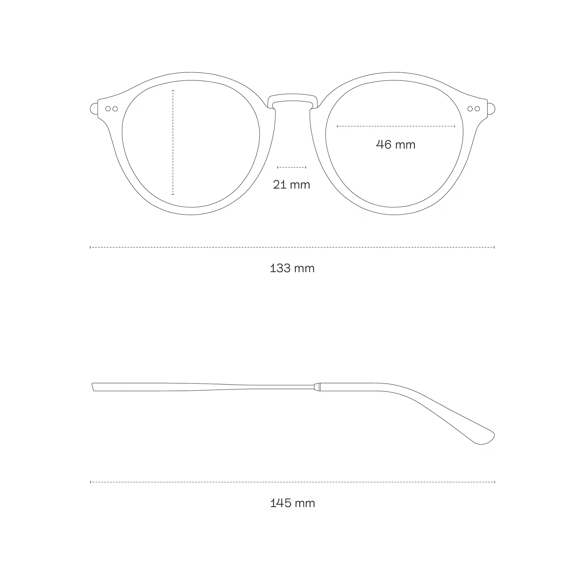 Bondi noir mat avec verres correcteurs