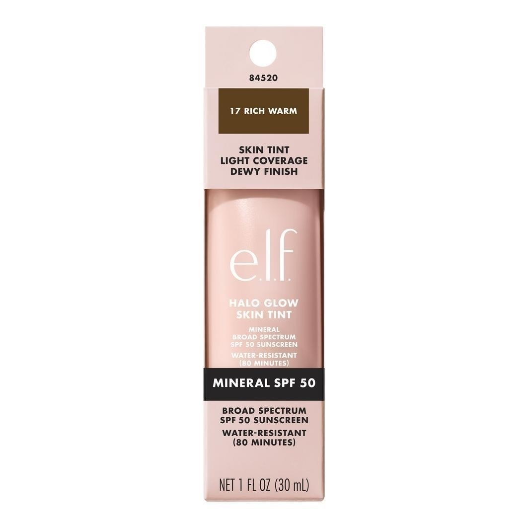elf Cosmetics tonālais krēms Halo Glow Skin Tint SPF50 - 30 ml