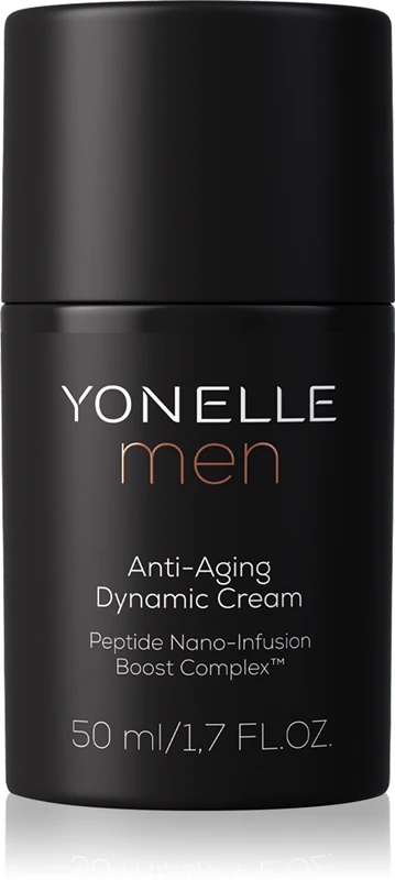 „Yonelle Men“ drėkinamasis kremas su raukšles mažinančiu poveikiu.