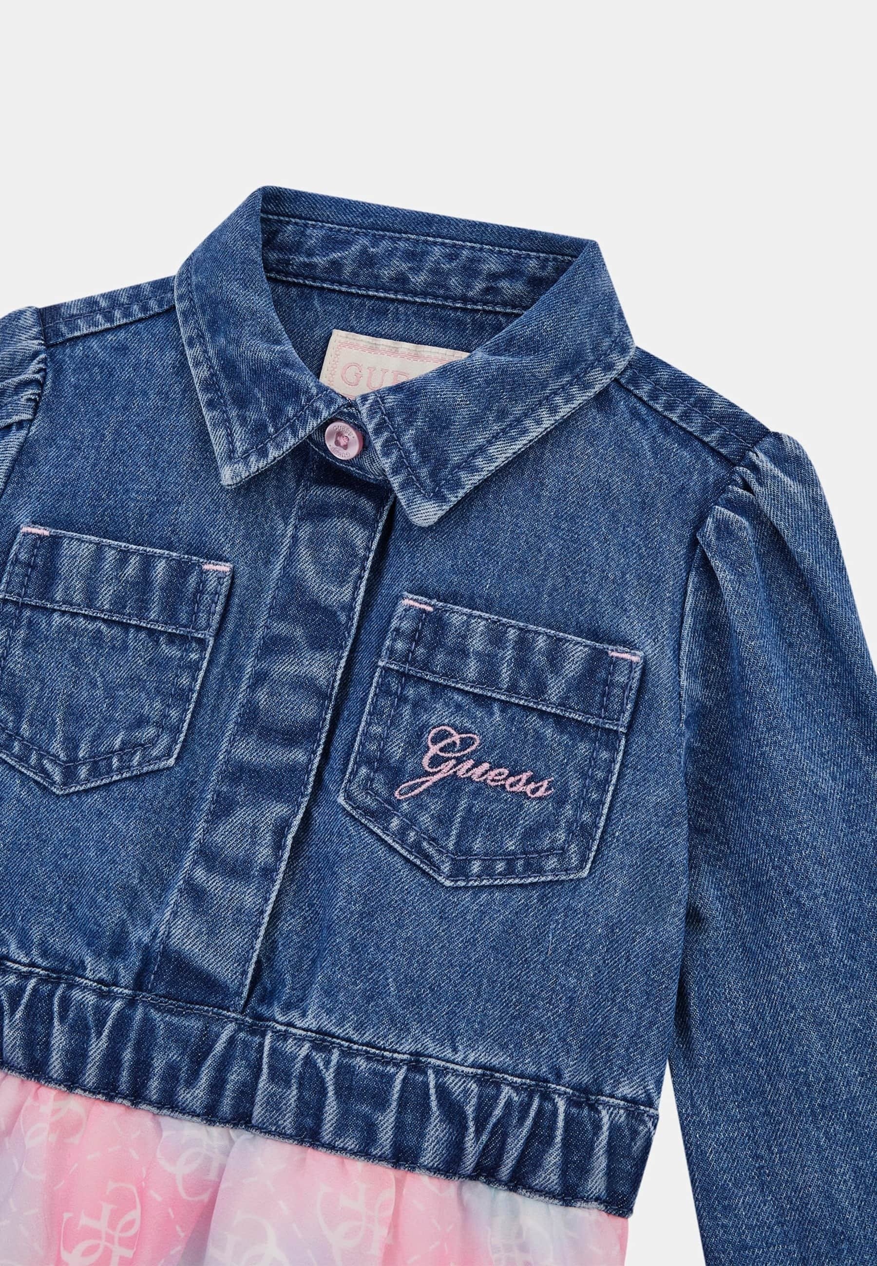 Robe en jean Guess SET - bleu ciel