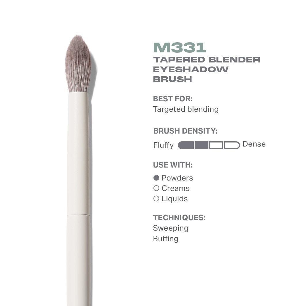 Brocha para sombras de ojos Morphe M331, brocha cónica para difuminar sombras de ojos – 1 unidad