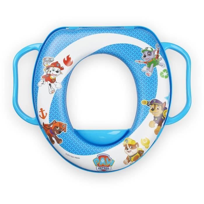 Riduttore per sedile WC - THERMOBABY - Comfort con maniglie - Paw Patrol