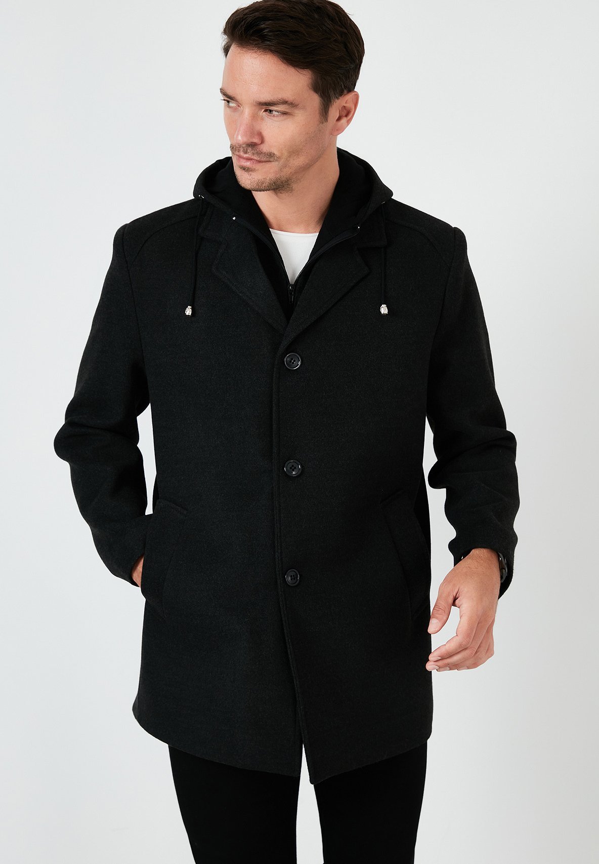 Cappotto Buratti Classic - colore fumé
