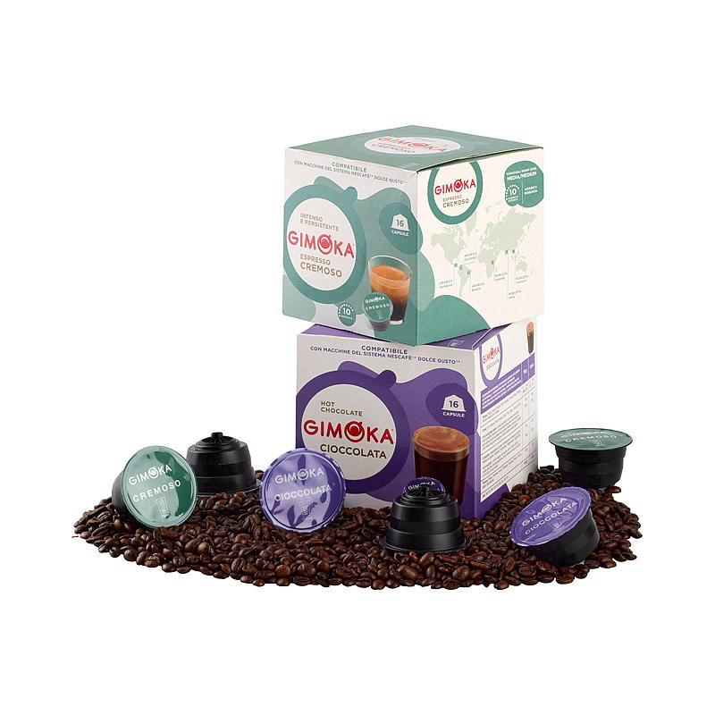 Gimoka Kaffeekapseln 16er-Pack Gimoka Cioccolata