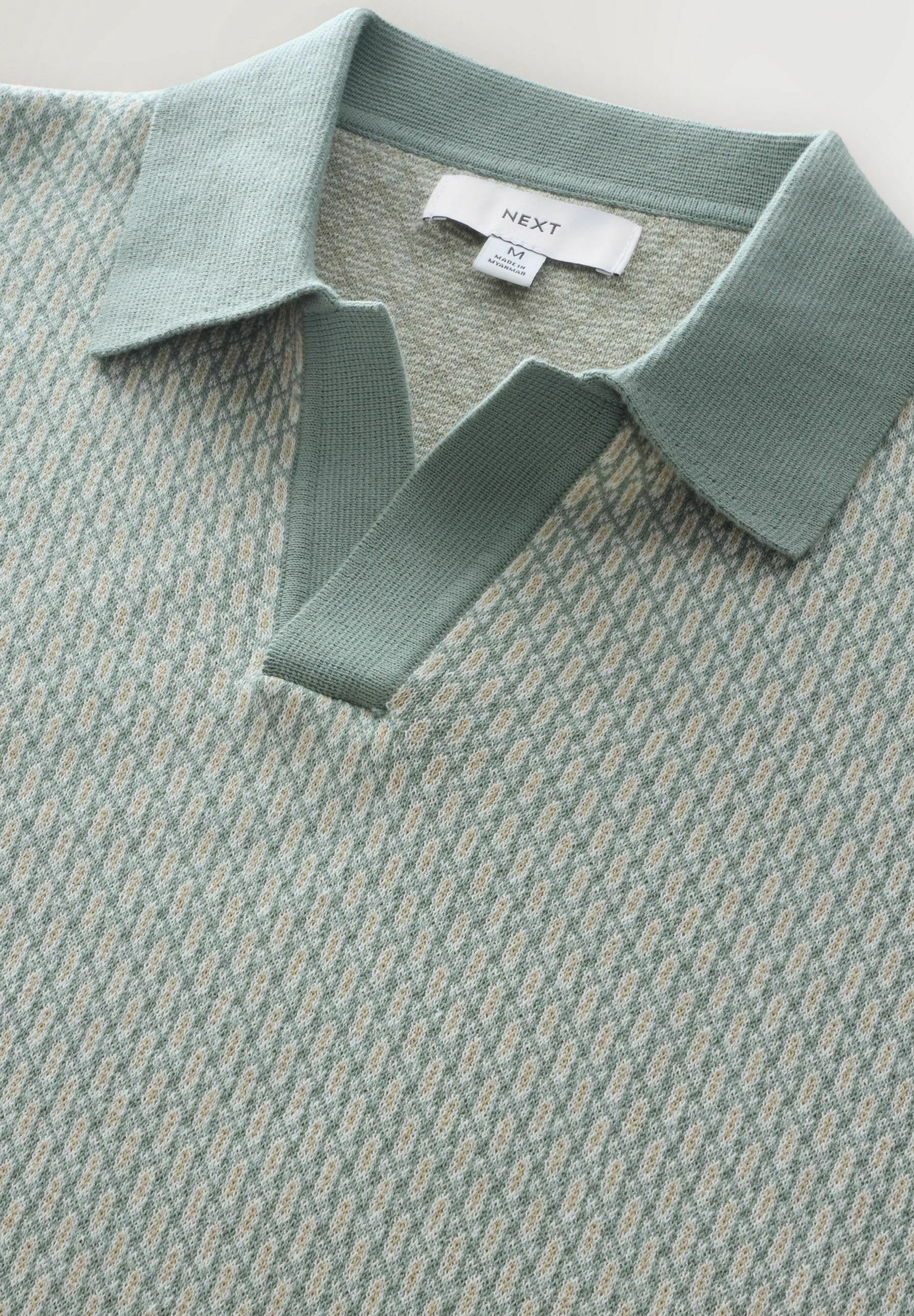 Next polo marškinėliai - žali