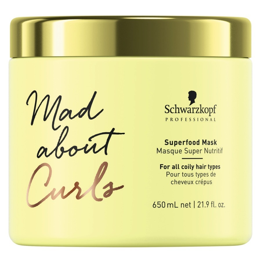 Schwarzkopf Professional balzam za lase Mad About Curls maska s superhrano - 650 ml