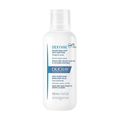 Bálsamo emoliente anti-rascado Ducray Dexyane para piel seca y eccema atópico 400 ml
