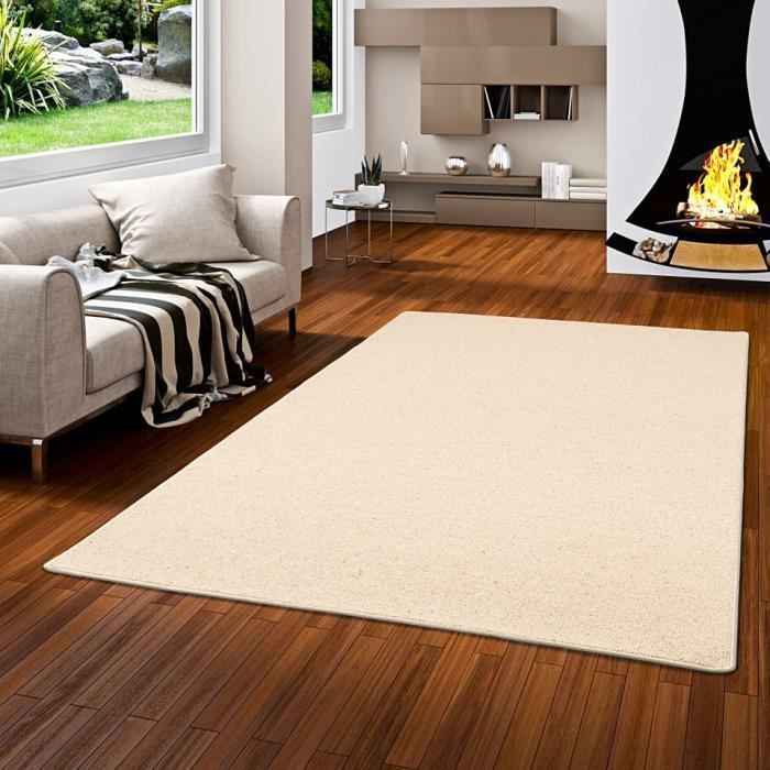 Tapete - SNAPSTYLE - Berber - Lã Natural - Bege - 200x200 cm