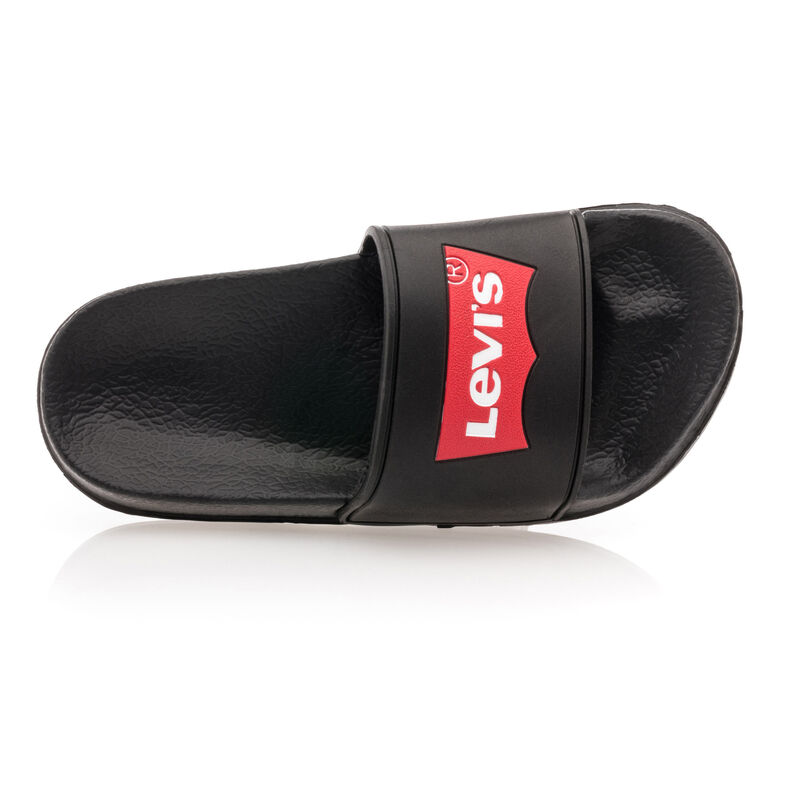 Svarte gutteflip-flops / Thong-sandaler