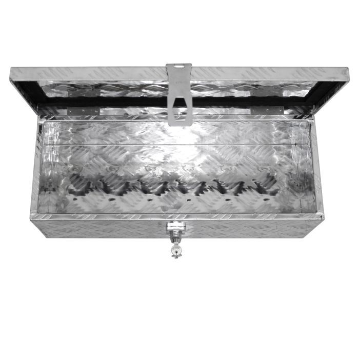 Valigetta di trasporto in alluminio ECD Germany - 57 x 22 x 19 cm - 21 litri - Valigetta portaoggetti/Cassetta degli attrezzi