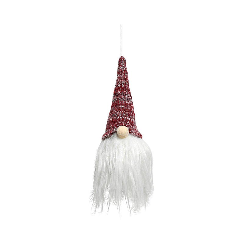 Hjem Julenissen 16 cm med LED