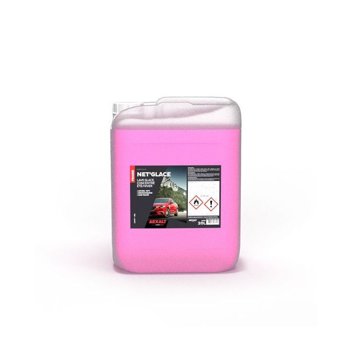 Concentrated windshield washer fluid, summer and winter, Netglace, 20L - AEXALT - LG147