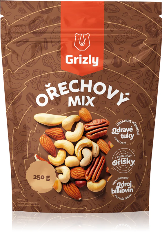 Mistura de Nozes Salgadas Grizly