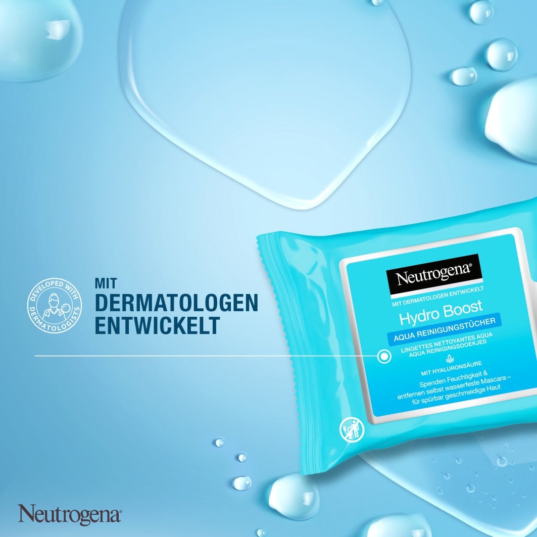 Neutrogena Hydro Boost Struccante – 25 pezzi