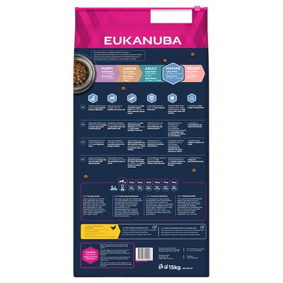 Galinha Eukanuba de raça grande e próspera, adulta