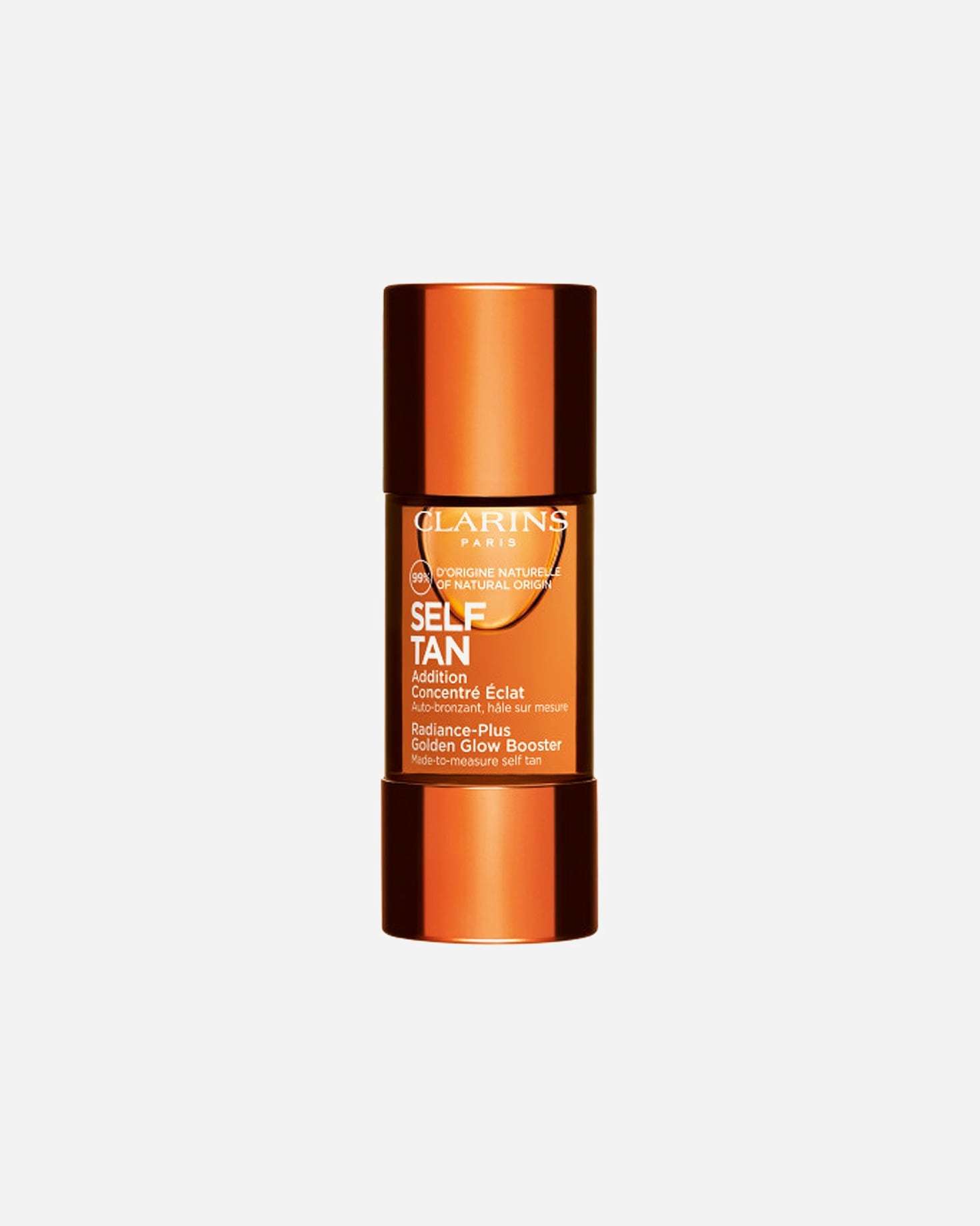 Clarins Radiance-Plus Golden Glow Booster pašiedeguma sejas kopšanas līdzeklis - 15 ml