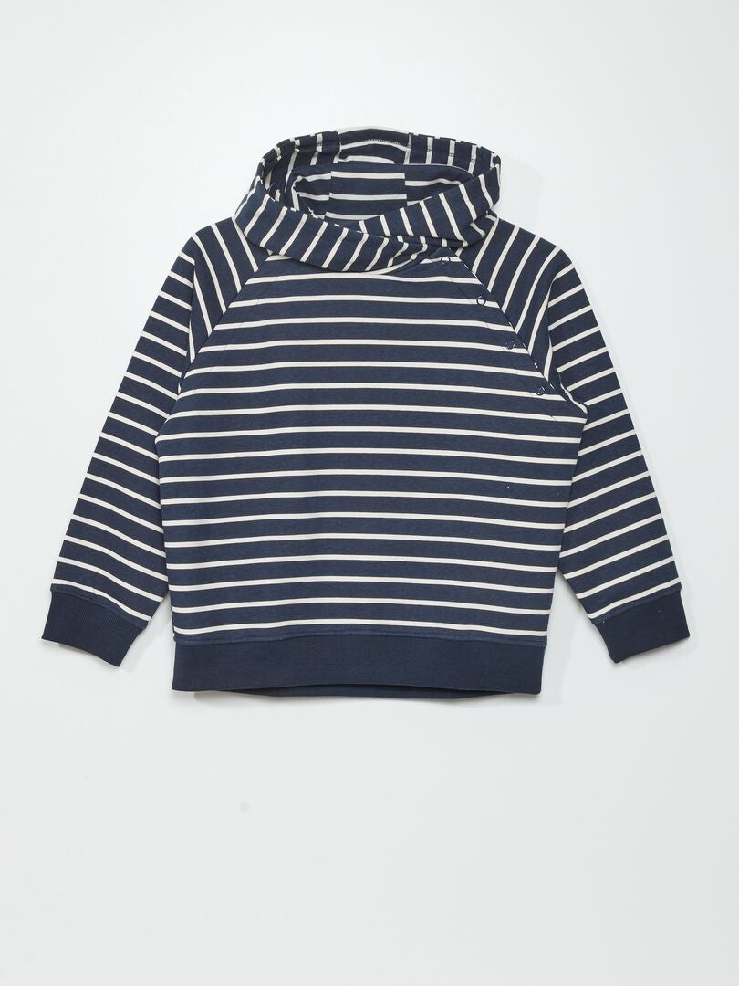Fleece hoodie - Comfortabel om te dragen - Blauw