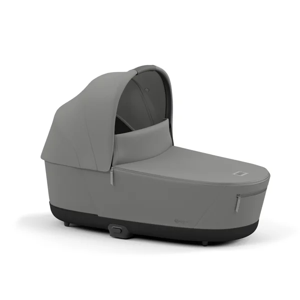 Cybex Priam V4 Kinderwagen-Set, Mirage Grey, Gestell mattschwarz