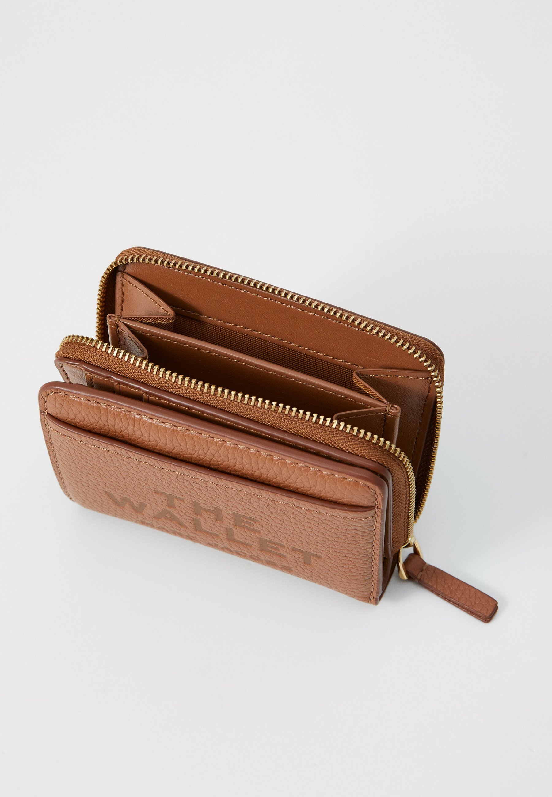 MARC JACOBS DE MINI COMPACTE PORTEMONNEE - Portemonnee - arganolie
