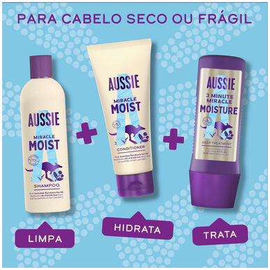 Aussie 3 Minute Miracle Moisture Deep Treatment Intensive Hydrating Hair Mask 225 ml